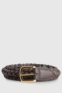 Allegra ML Leather Weave Belt