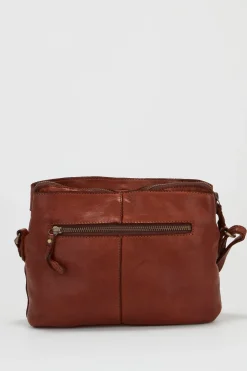 Ari Leather Tassel Crossbody Bag