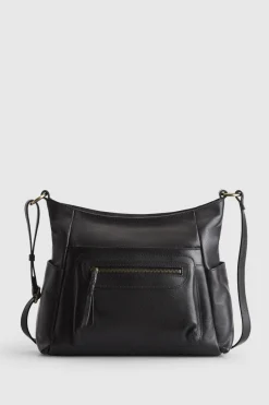 Carrie Leather Crossbody Bag