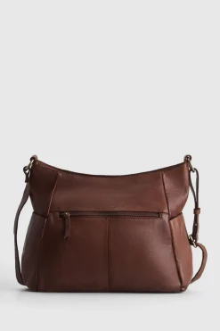 Carrie Leather Crossbody Bag