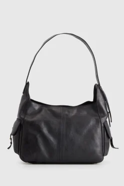 Cece Leather Hobo Bag