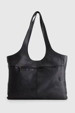 Cece Leather Tote Bag