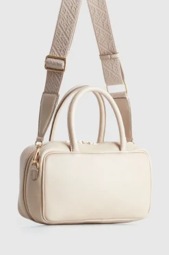 Charli Leather Bowling Bag