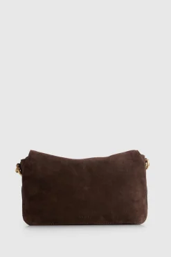 Clara Suede Leather Grab Bag