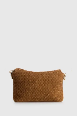 Clara Suede Leather Grab Bag