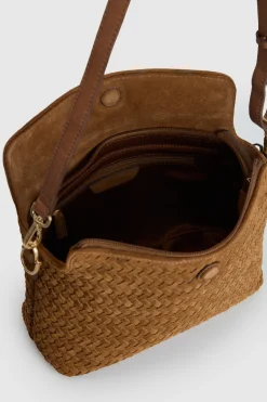 Clara Suede Leather Grab Bag