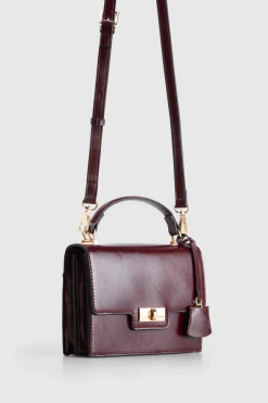 Cleo Flap Top Handle Bag