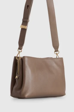 Clover Leather Crossbody Bag