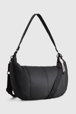 Coated Crescent Sling Bag