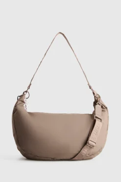 Coated Crescent Sling Bag