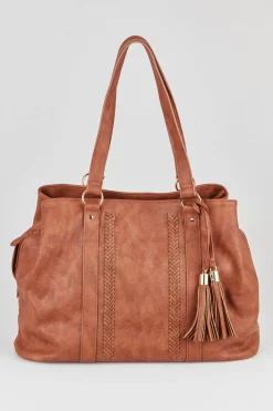 3 Compartment Soft Tote Bag