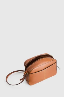Connie Leather Crossbody Bag