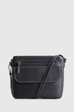 Connie Leather Crossbody Bag