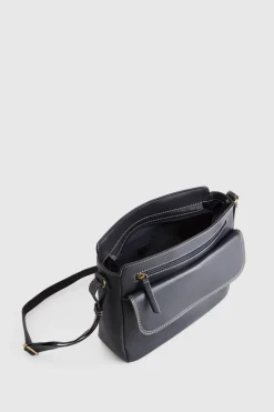 Connie Leather Crossbody Bag