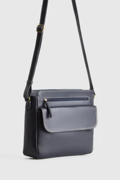 Connie Leather Crossbody Bag