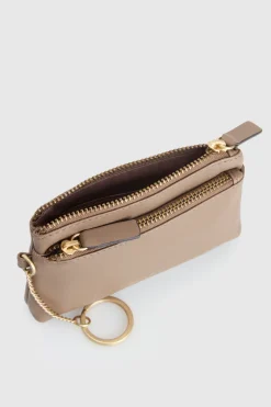 Daisy Leather Coin Purse