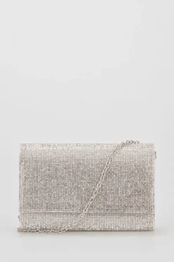 Diamante Clutch Bag