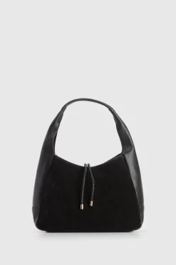 Emmy Leather Suede Hobo Bag