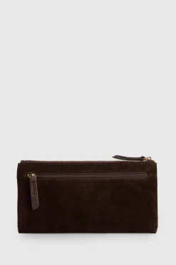 Emmy Suede Leather Medium Wallet