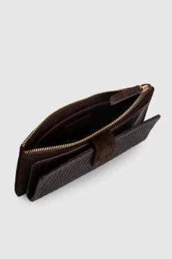 Emmy Suede Leather Medium Wallet