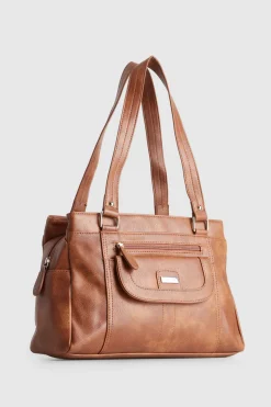 Flap Pocket 3C Tote Bag