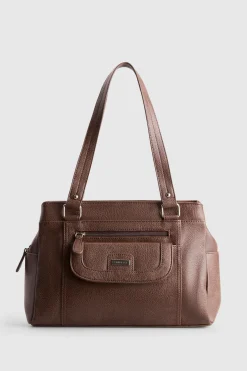 Flap Pocket Tote Bag