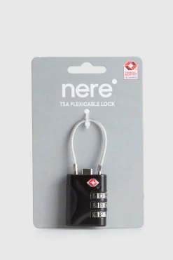 Flexi Cable Combination TSA Lock