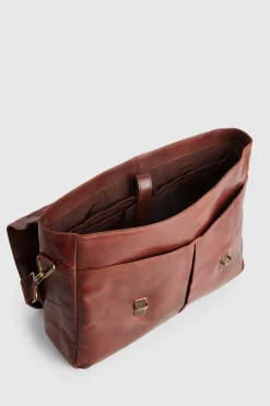 Flynn Leather Briefcase
