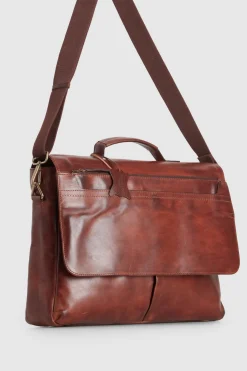 Flynn Leather Briefcase