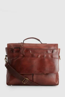 Flynn Leather Briefcase