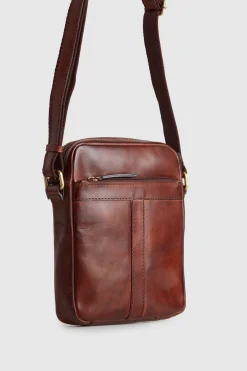 Flynn Leather Medium Satchel