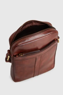Flynn Leather Medium Satchel