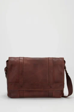 Flynn Leather Satchel