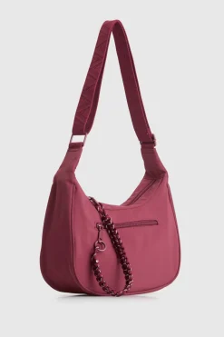 Gia Curve Nylon Crossbody Bag