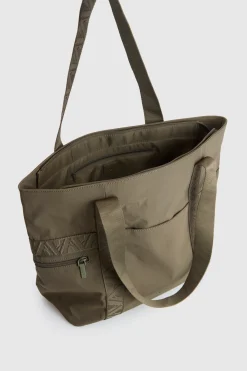 Gia Large Nylon Tote Bag