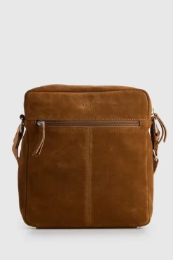 Harris Suede Large NS Satchel