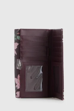 Iris Floral Large Wallet