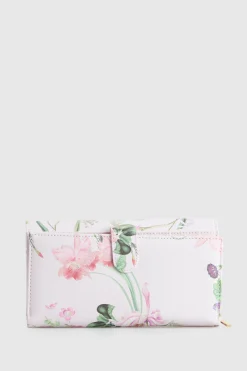 Iris Floral Large Wallet