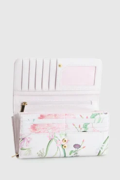 Iris Floral Large Wallet