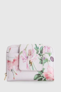 Iris Floral Small Tab Wallet
