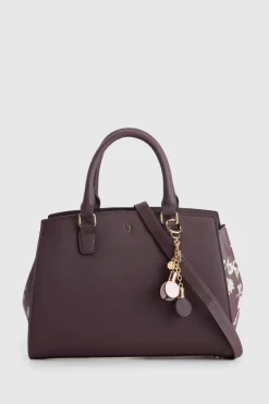Iris Floral Tote Bag
