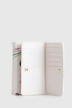 Iris Floral Trifold Wallet