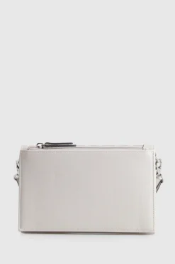 Jacquard Flap Crossbody Bag