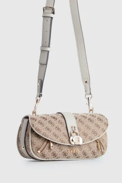 Jessa Logo Flap Crossbody Bag