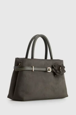 Lana Suede Small Tote Bag