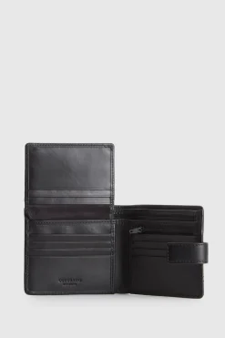 Leather Tab Wallet