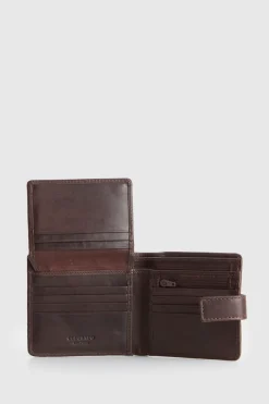 Leather Tab Wallet
