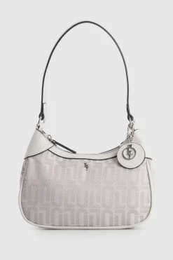 Logo Jacquard Shoulder Bag