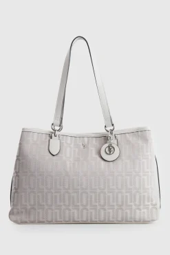 Logo Jacquard Tote Bag
