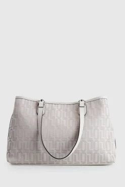 Logo Jacquard Tote Bag